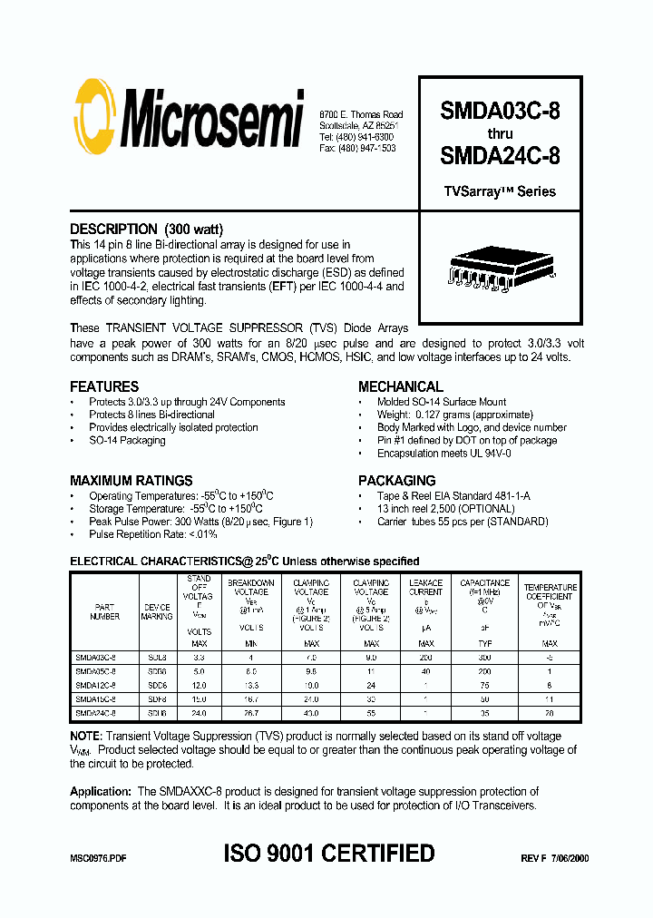 SMDA03C-8_149669.PDF Datasheet
