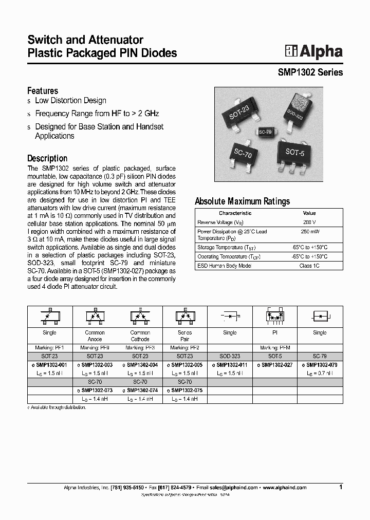 SMP1302_132158.PDF Datasheet