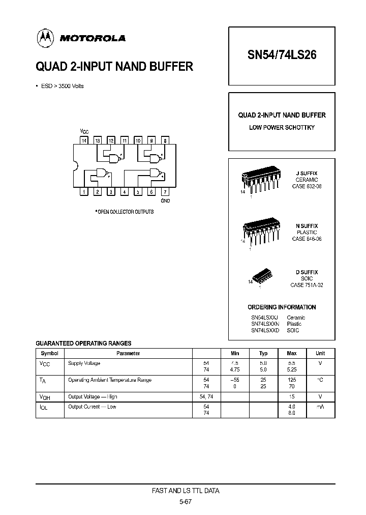 SN74LS26D_156763.PDF Datasheet