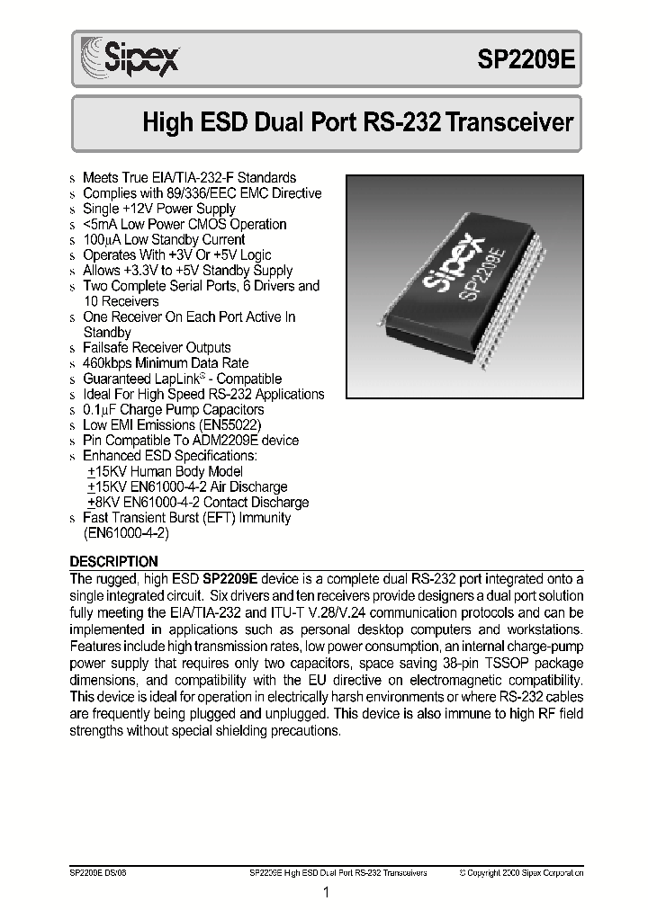 SP2209E_35326.PDF Datasheet