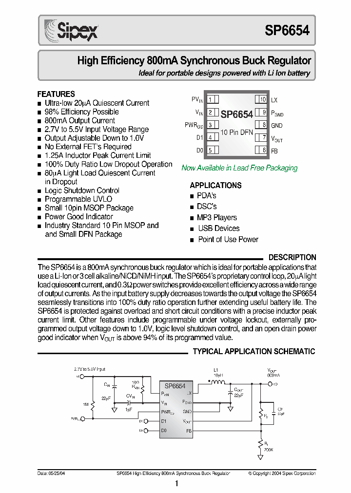SP6654_101325.PDF Datasheet