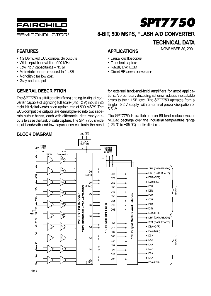 SPT7750_74638.PDF Datasheet