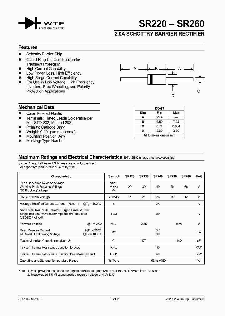 SR240-T3_192263.PDF Datasheet