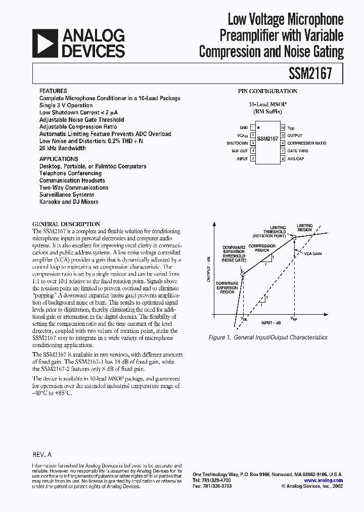 SSM2167_89939.PDF Datasheet