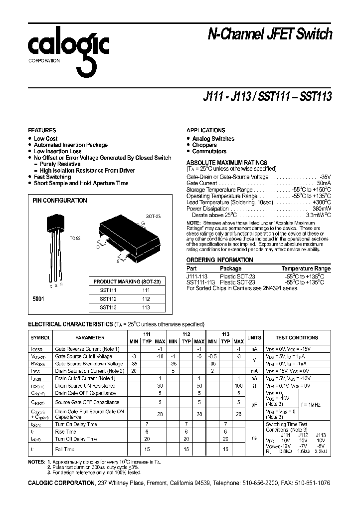 SST113_75221.PDF Datasheet