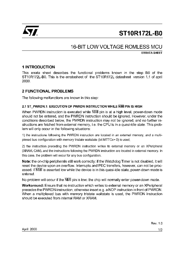 ST10R172L-B0_93067.PDF Datasheet