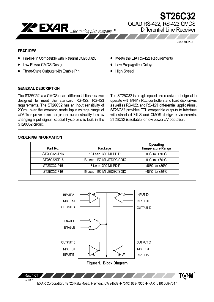 ST26C32_110375.PDF Datasheet