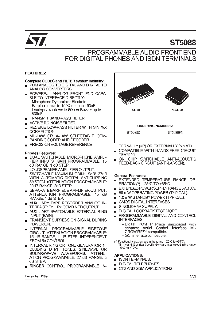 ST5088_109473.PDF Datasheet
