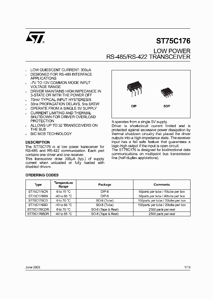 ST75C176_130316.PDF Datasheet