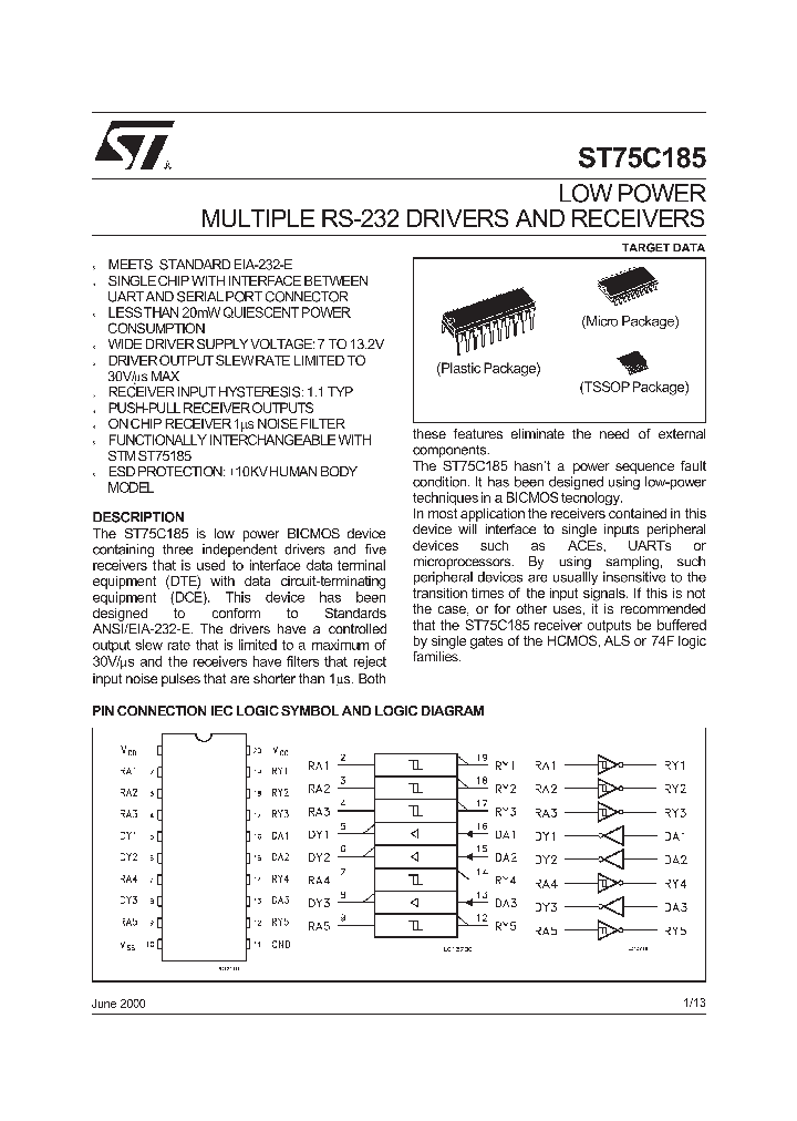 ST75C185_130326.PDF Datasheet