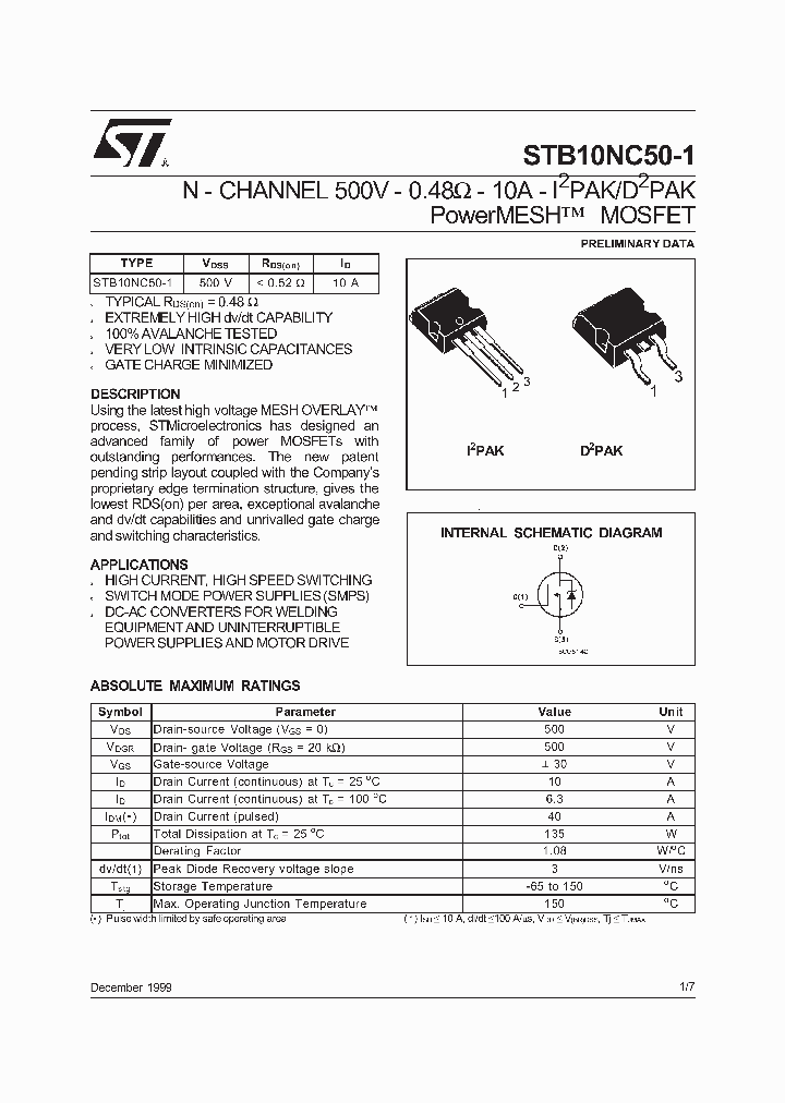 STB10NC50-1_144281.PDF Datasheet