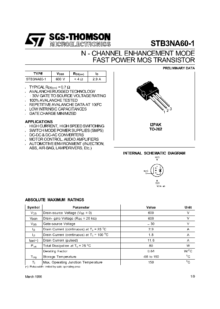 STB3NA60-1_77425.PDF Datasheet