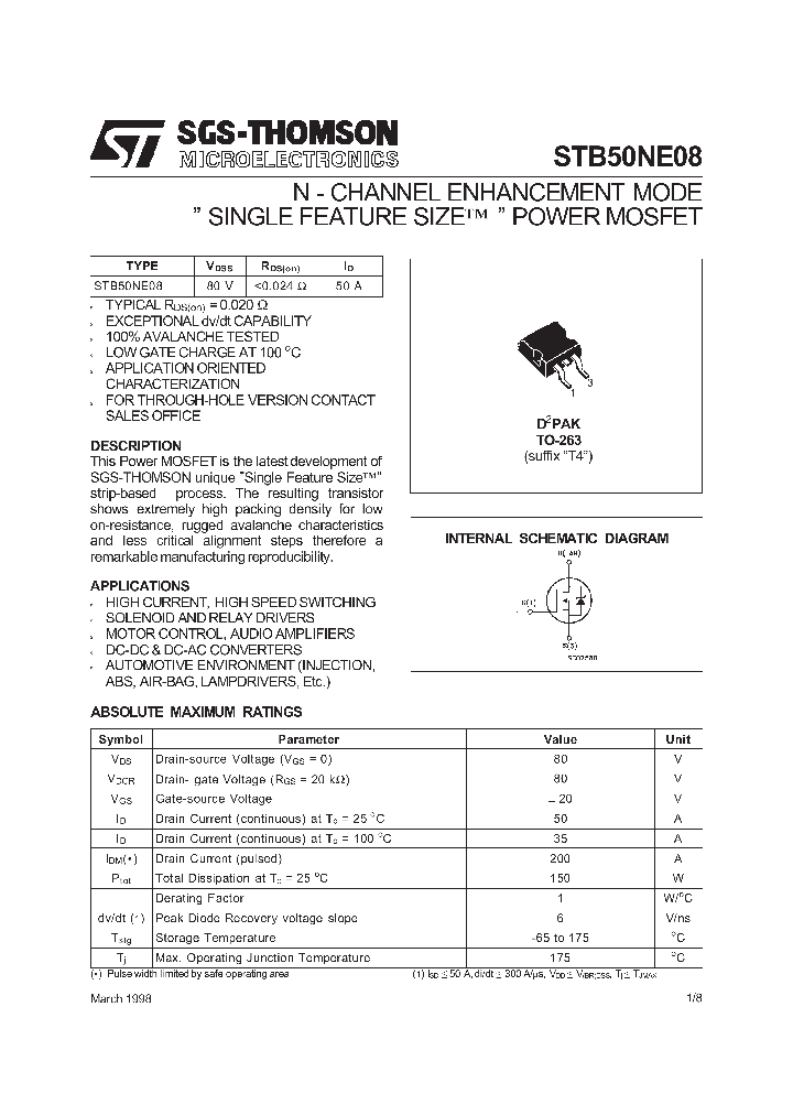 STB50NE08_77434.PDF Datasheet