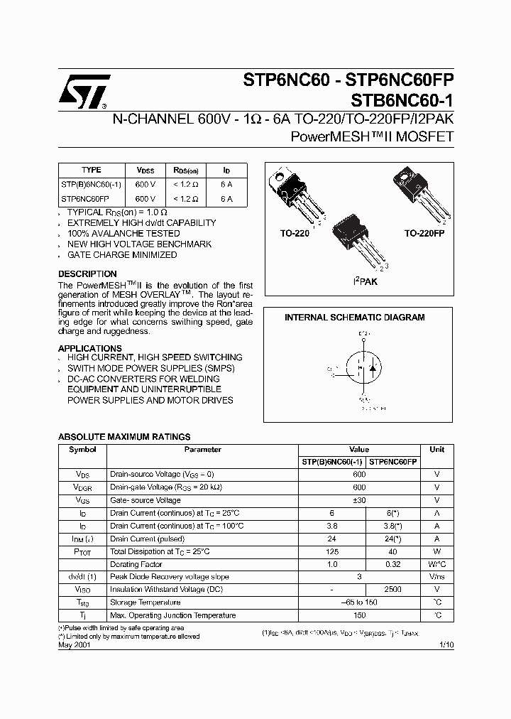 STB6NC60-1_77477.PDF Datasheet