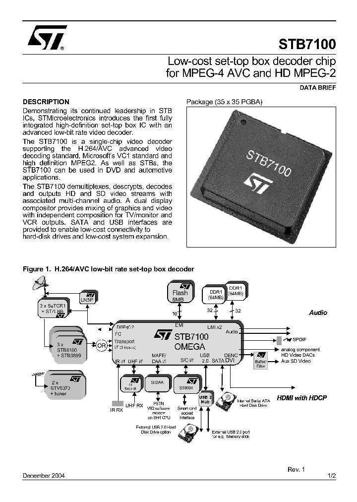 STB7100_191688.PDF Datasheet