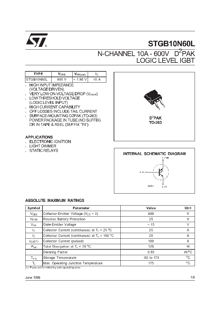 STGB10N60L_77043.PDF Datasheet