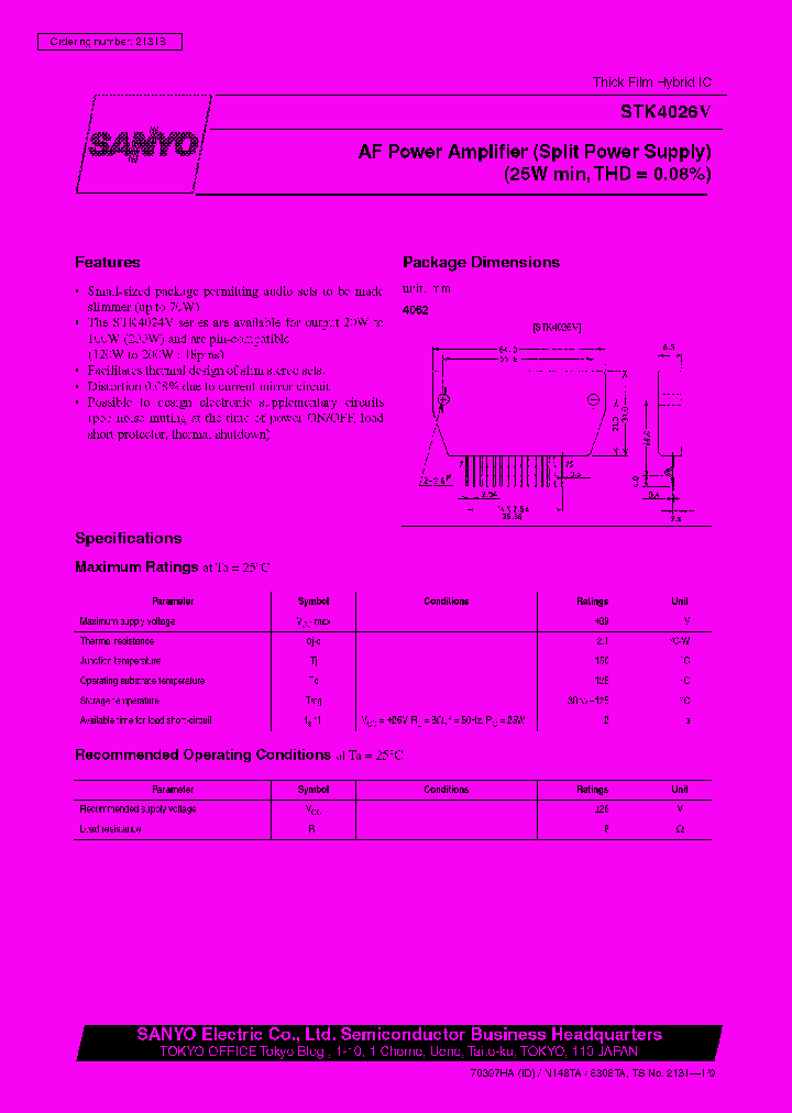 STK4026V_108529.PDF Datasheet