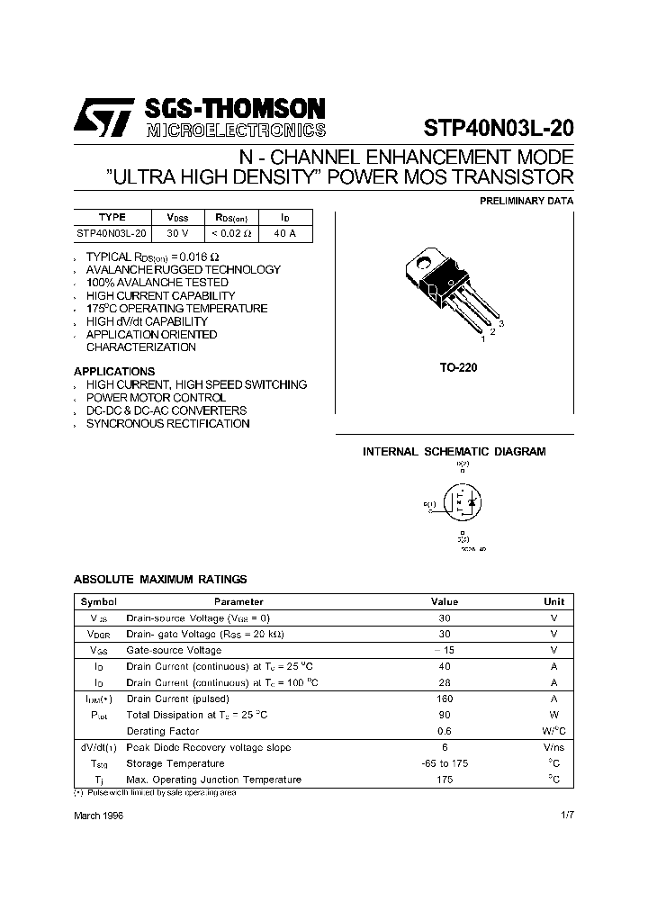 STP40N03L-20_64989.PDF Datasheet