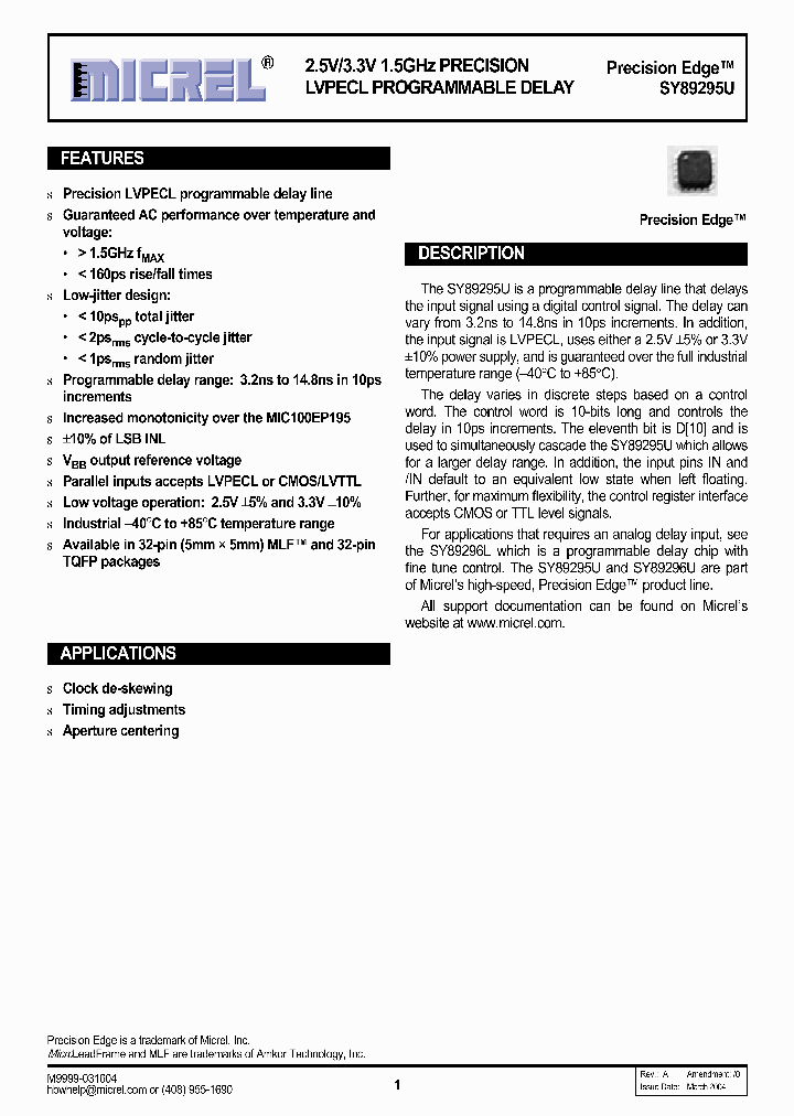 SY89295U_74755.PDF Datasheet