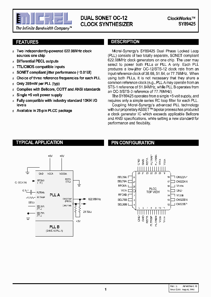 SY89425_74780.PDF Datasheet