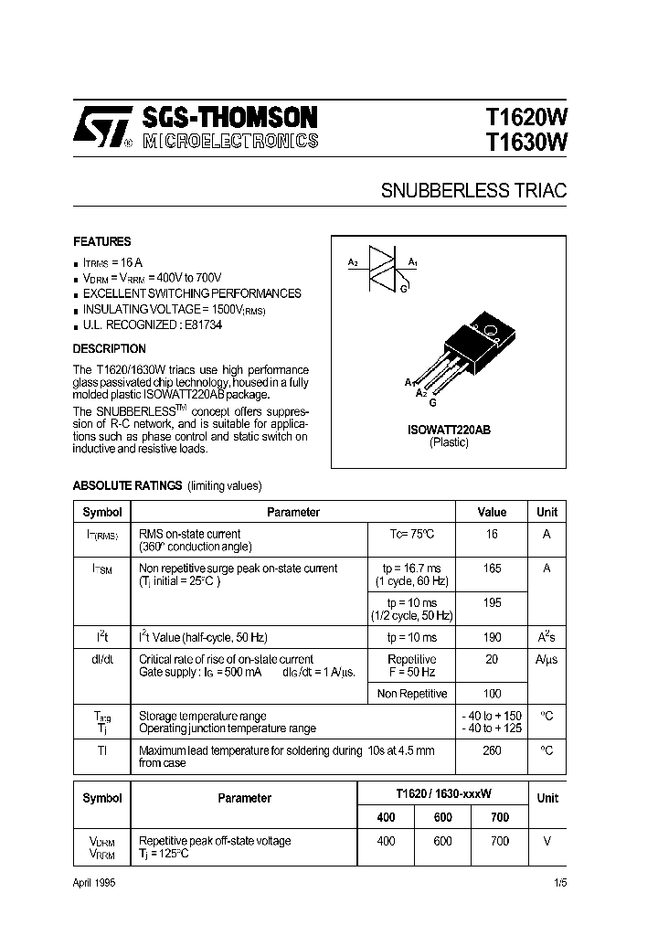 T1620-400W_182402.PDF Datasheet