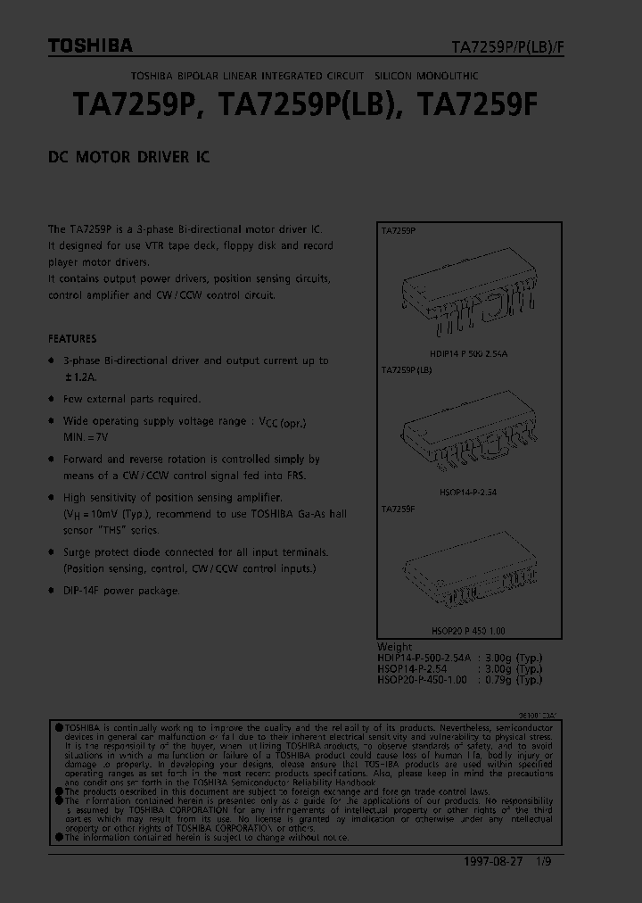 TA7259_72294.PDF Datasheet