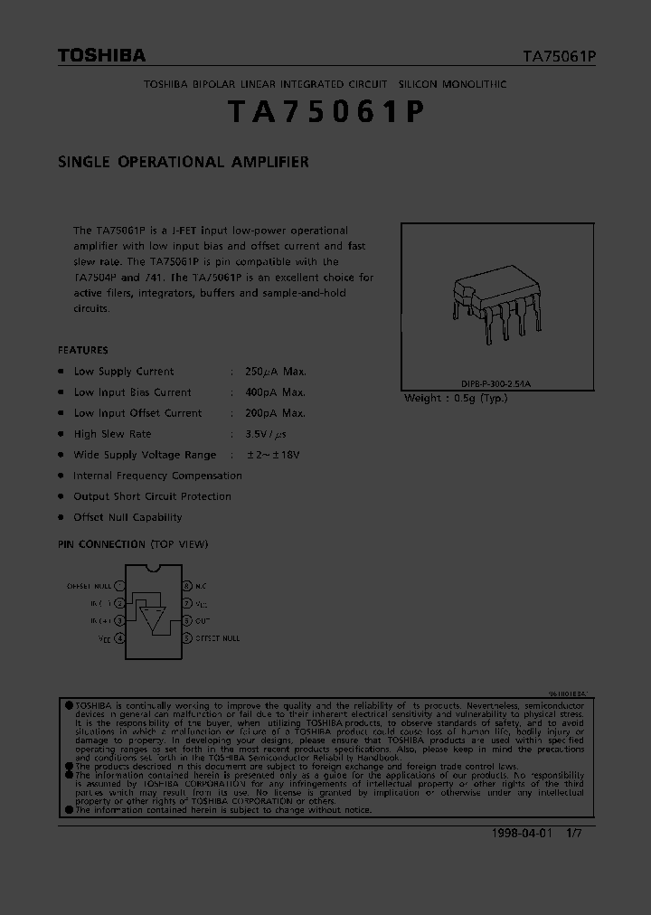 TA75061P_160638.PDF Datasheet