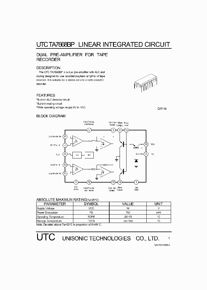 TA7668BP_136669.PDF Datasheet
