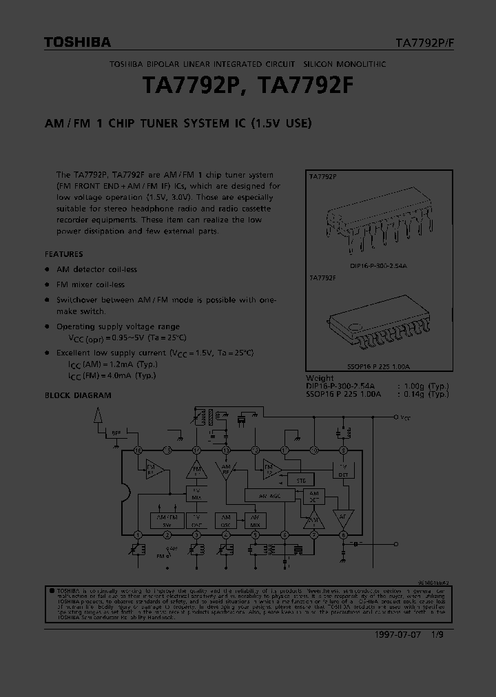 TA7792F_145999.PDF Datasheet