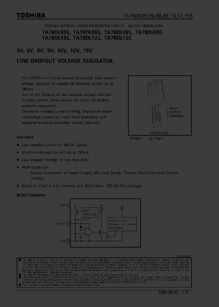 TA78DL05S_113521.PDF Datasheet