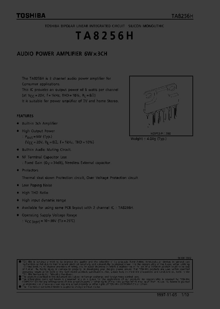 TA8256H_2130.PDF Datasheet