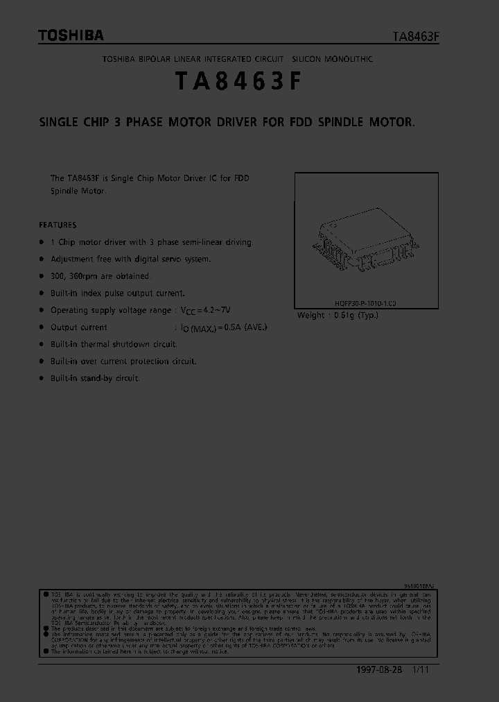 TA8463F_180591.PDF Datasheet