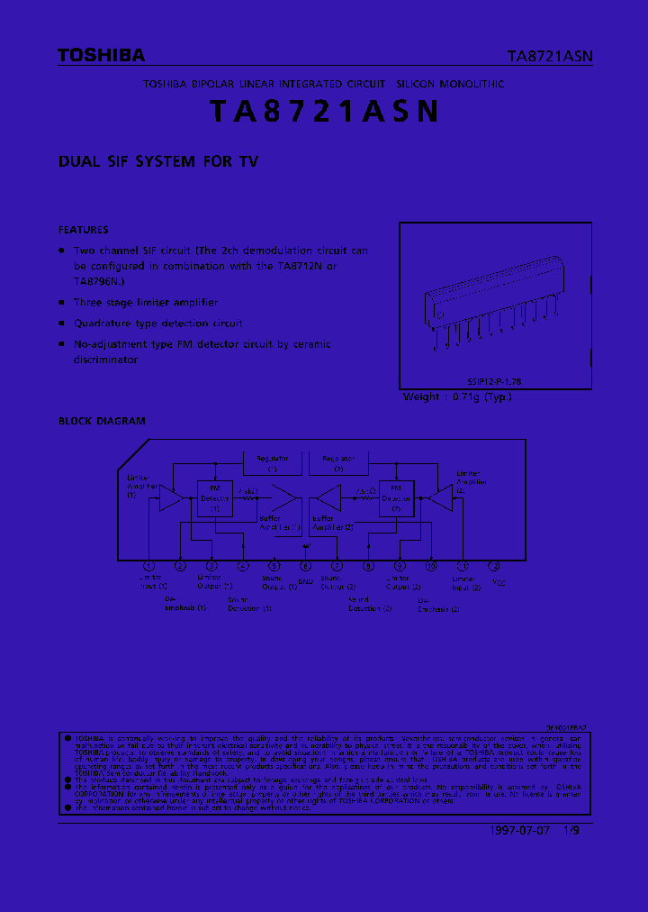 TA8721ASN_71883.PDF Datasheet