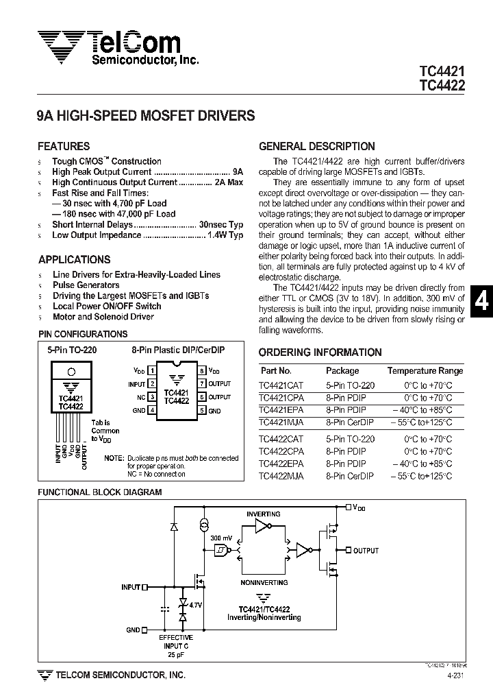 TC4422CPA_124655.PDF Datasheet