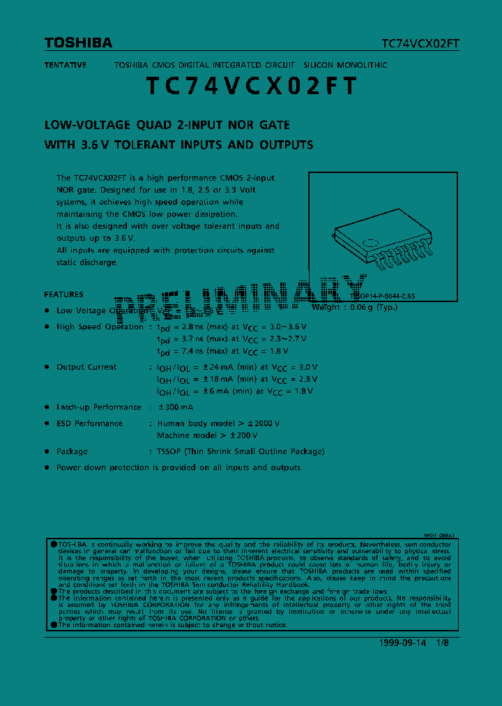 TC74VCX02FT_36792.PDF Datasheet