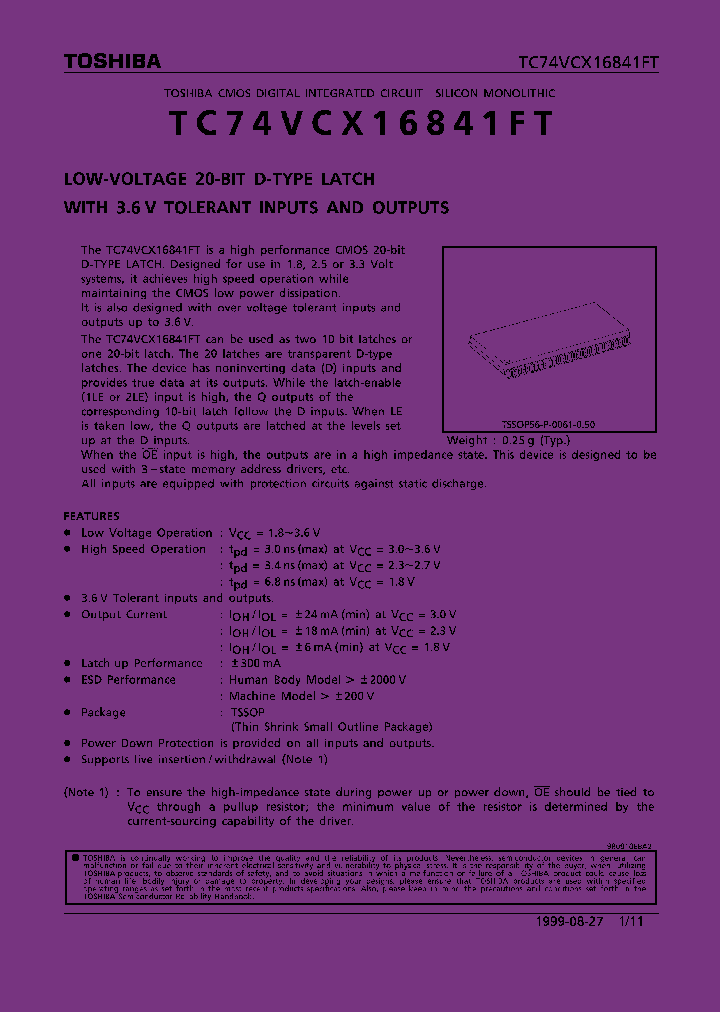 TC74VCX16841FT_36822.PDF Datasheet