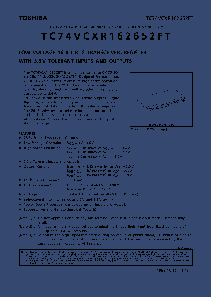 TC74VCXR162652FT_36849.PDF Datasheet