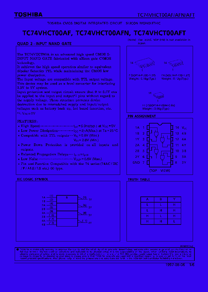 TC74VHC00_55292.PDF Datasheet