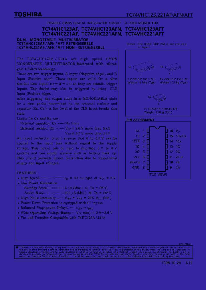 TC74VHC221AF_55475.PDF Datasheet
