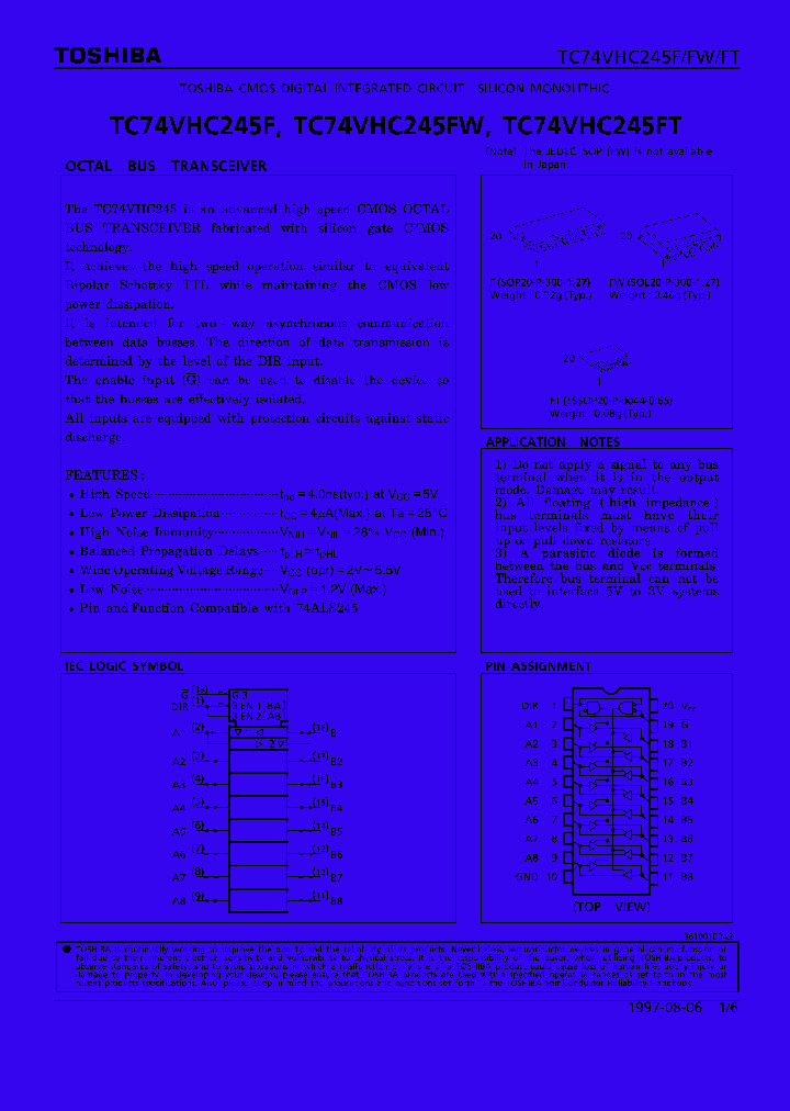 TC74VHC245_55487.PDF Datasheet