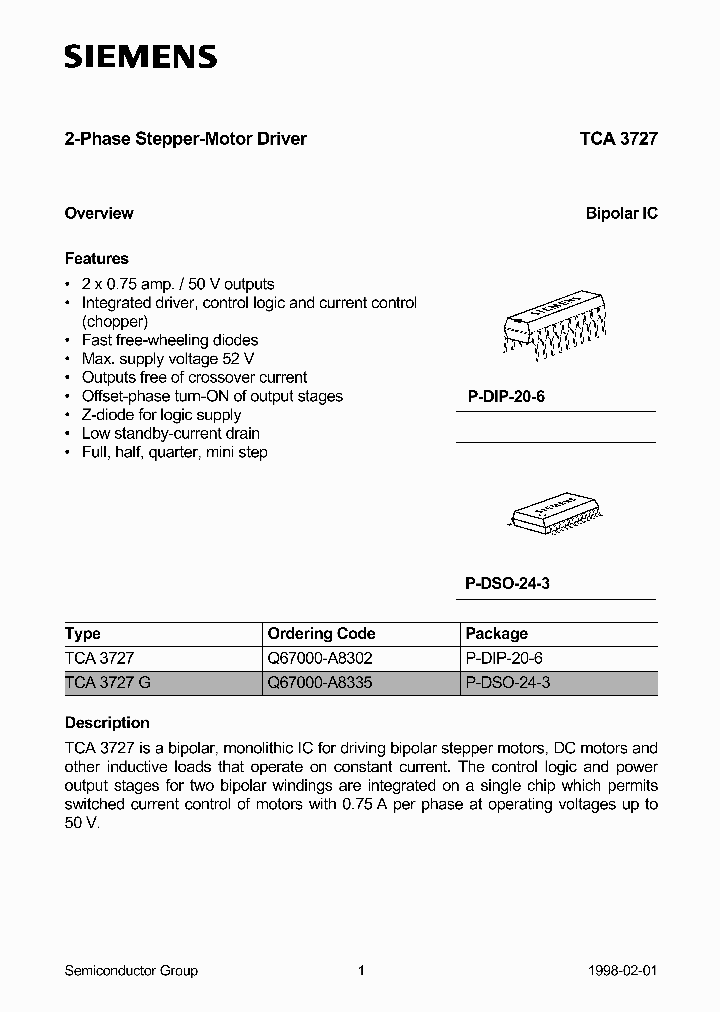 TCA3727_70923.PDF Datasheet