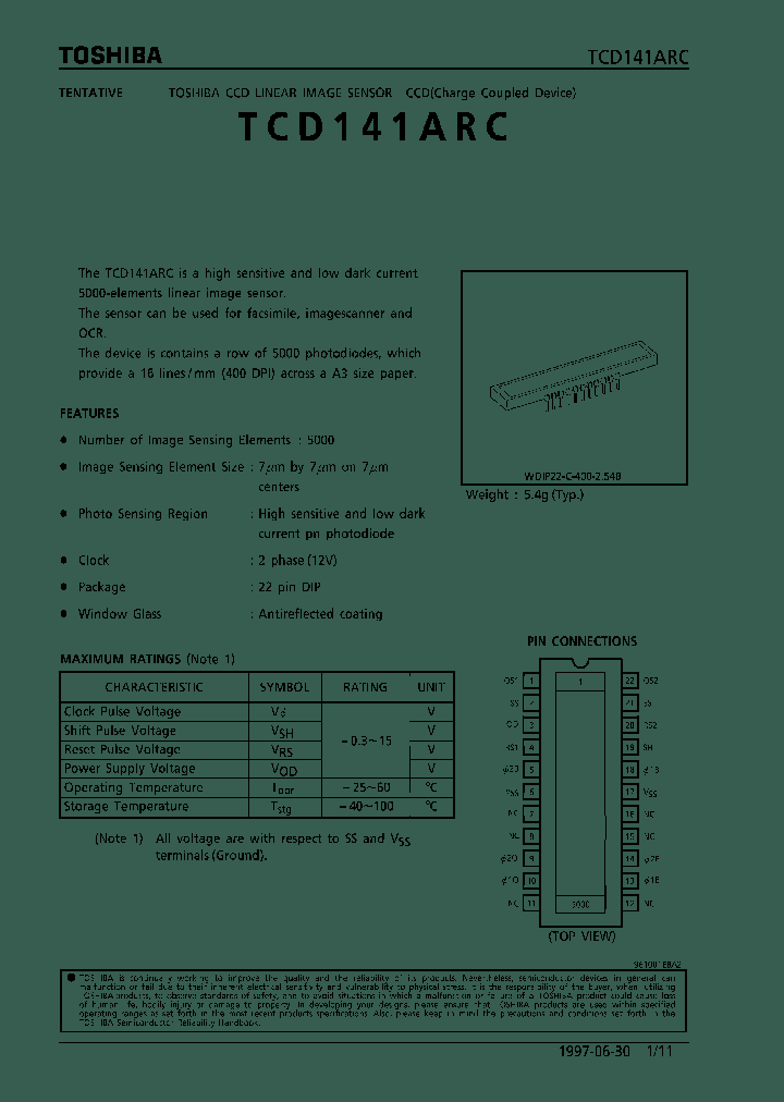 TCD141_70156.PDF Datasheet