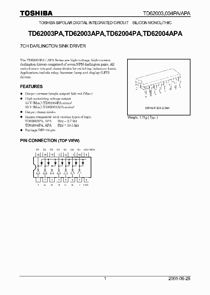 TD62003APA_97462.PDF Datasheet