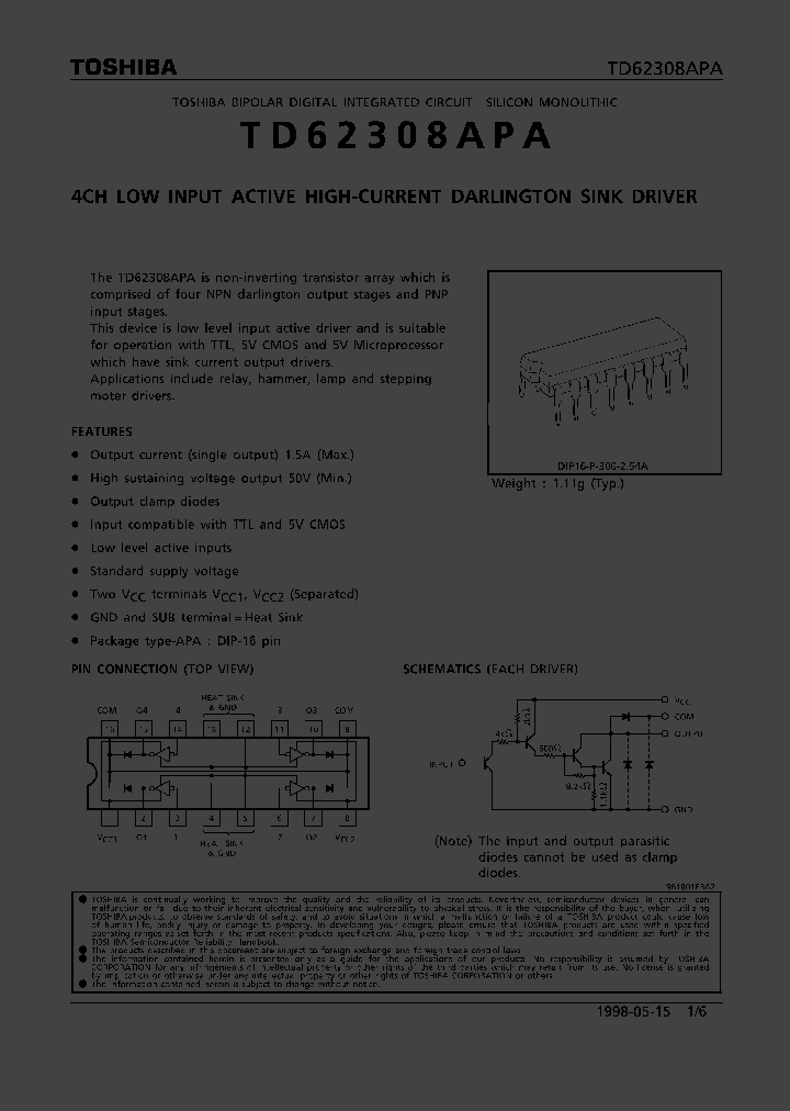 TD62308APA_37000.PDF Datasheet