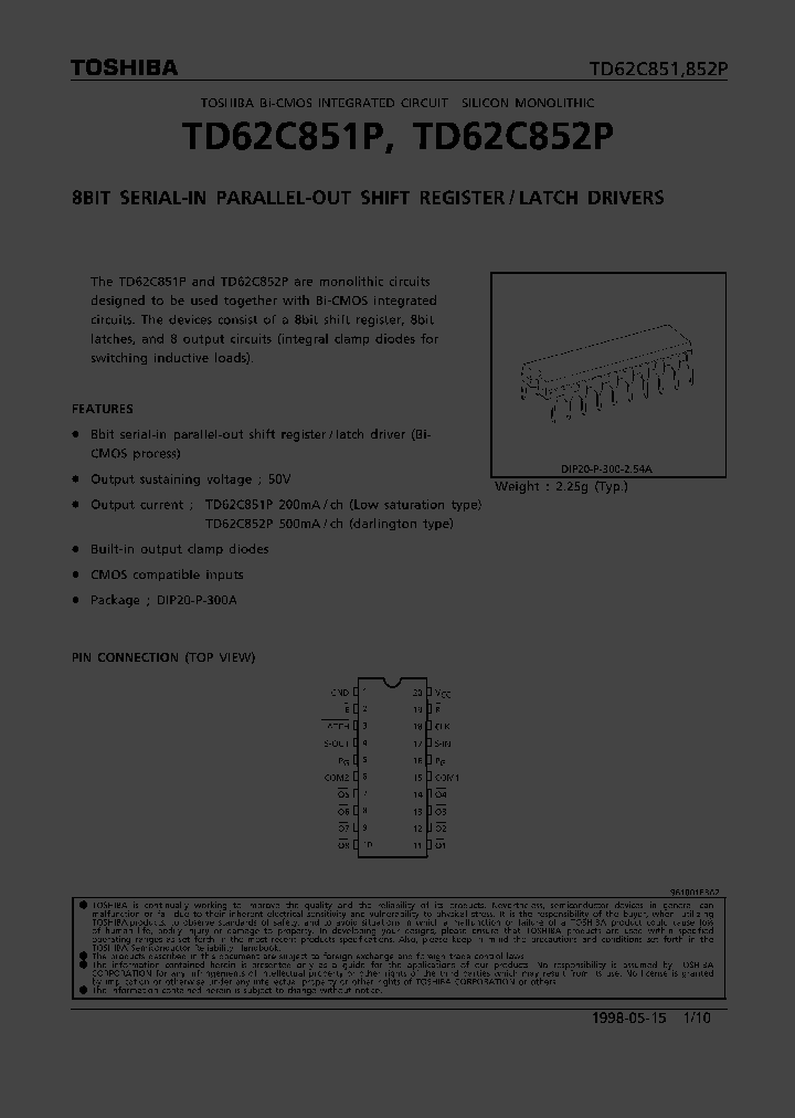 TD62C851P_182369.PDF Datasheet