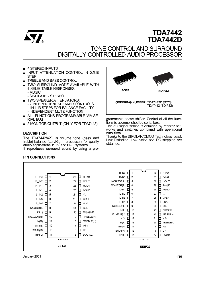 TDA7442_130688.PDF Datasheet