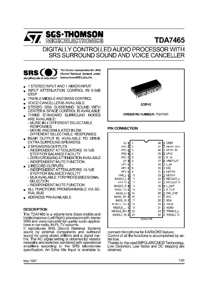 TDA7465_37021.PDF Datasheet