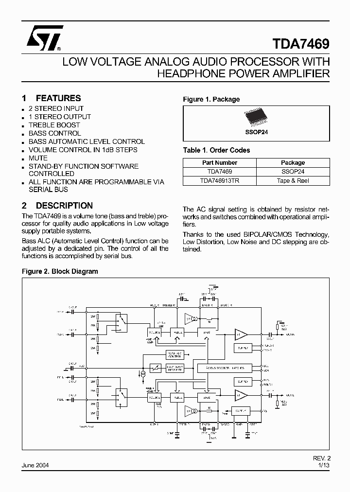 TDA7469_37027.PDF Datasheet