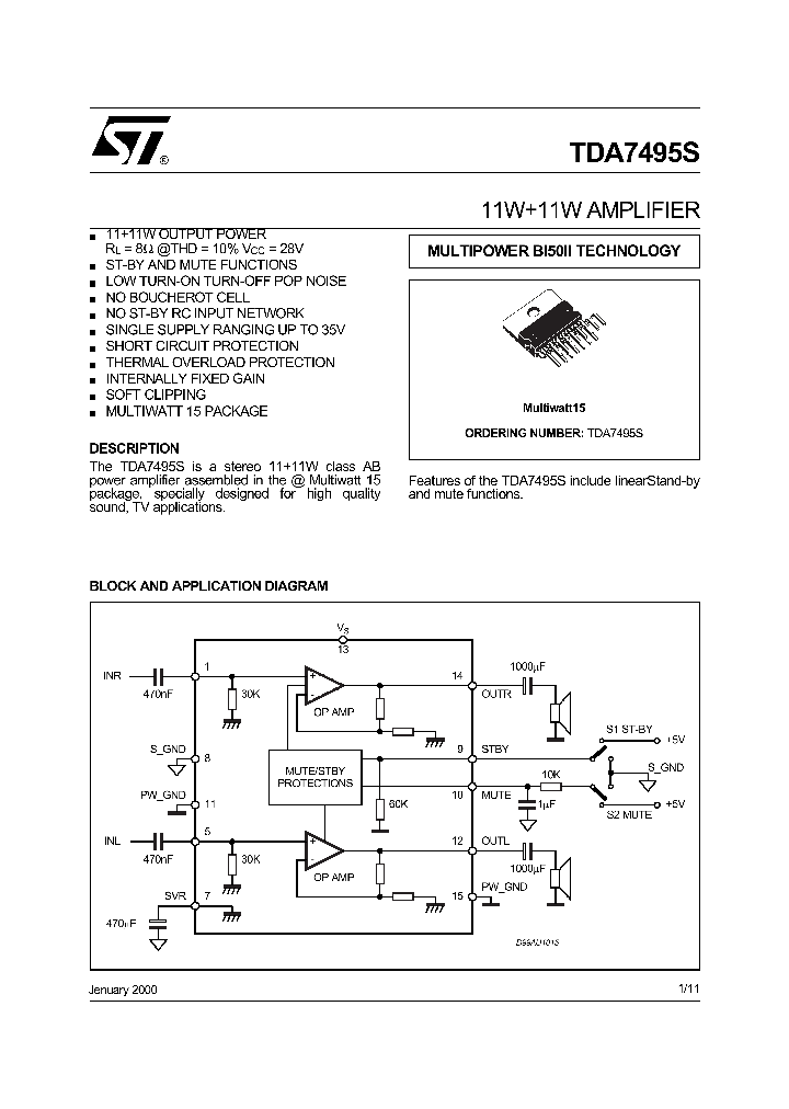TDA7495S_133591.PDF Datasheet