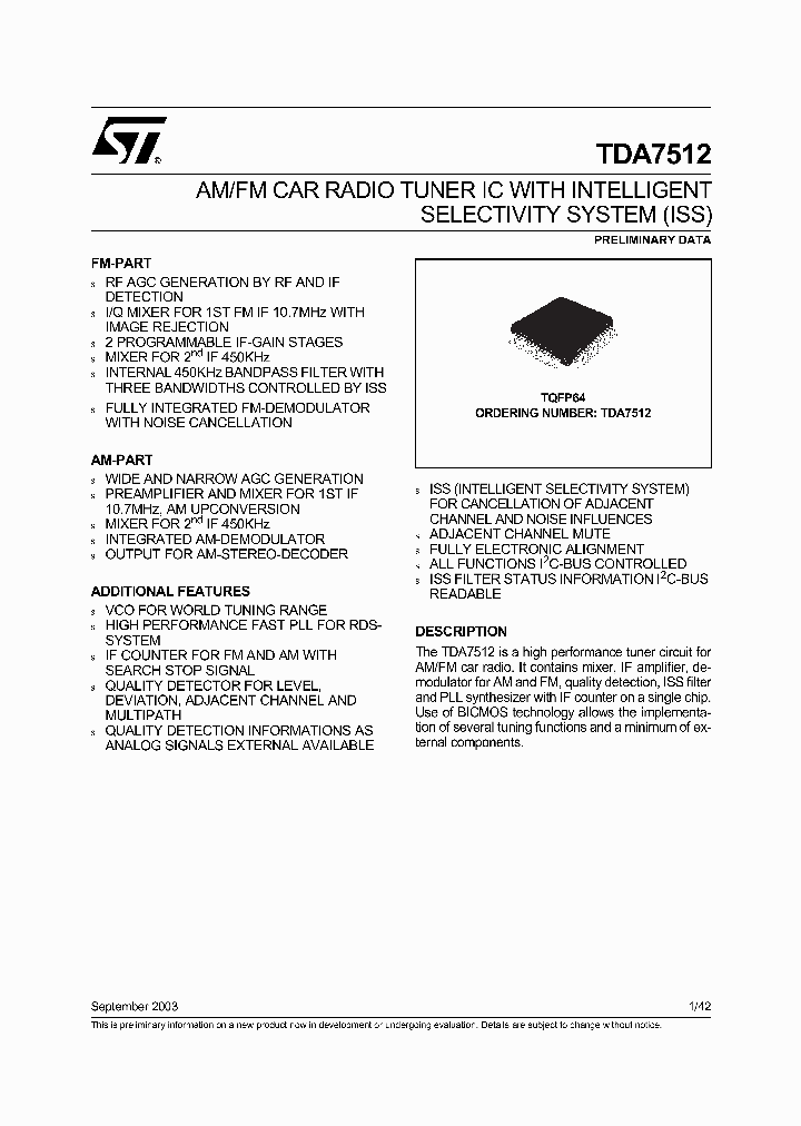 TDA7512_147102.PDF Datasheet